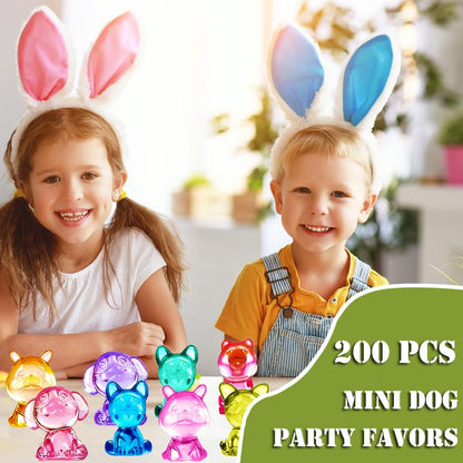 180 PCS Mini Dog Figures, Mini Resin Animals Figures to Hide - style: Mini Dog