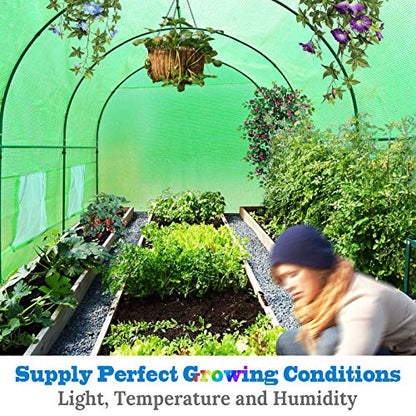 BenefitUSA Replacement Cover for Greenhouse (12'x7'x7') - size: 12'x7'x7'