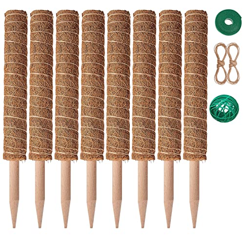 Eibikdi 101in Moss Pole for Plants Monstera 8 Pcs - size: 8 Packs