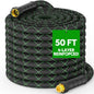 Garden Hose 50 FT, Non-Expandable Kink Free Water Hose,Lightweight Flexible - size: 50ft
