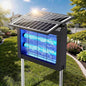 Solar Bug Zapper, 4500V Mosquito Zapper Waterproof for Patio - color: Black