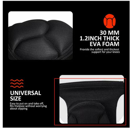 Knee Pads, Collision Avoidance Knee Sleeve for Men Women, Large - size: Large