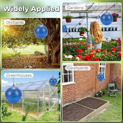 4 Pcs Large Fly Trap Balls Hanging Fly Catcher,Deerfly Insect Bug - style: Deerfly Insect Bug