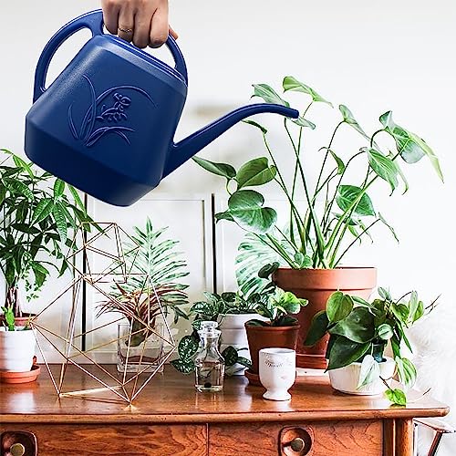Plant Watering Can - Blue - 1/2 Gallon - color: Blue