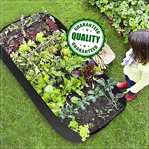 Fabric Raised Garden Bed, 2x4 FT Garden Grow Bags for Vegetables