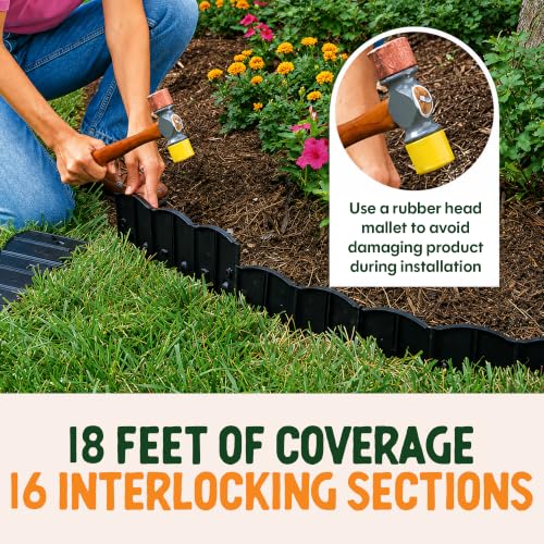 Dalen HammerEdge Pound in Edging - 1 Pack, Black