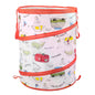Portable 30 Gallon Pop-Up Trash Can for Camping - Collapsible, Lightweight, Easy Setup