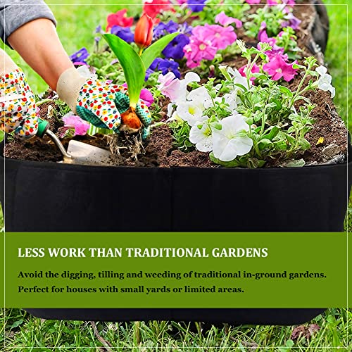 Fabric Raised Garden Bed, 2x4 FT Garden Grow Bags for Vegetables