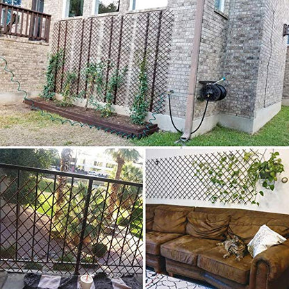 Expandable Garden Trellis Plant Support Willow Lattice Fence Panel for Climbing Plants Vine Ivy Rose Cucumbers Clematis 36X92 Inch