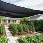 SUNNY GUARD Sun Shade Cloth, 10 x 14 FT Black HDPE Mesh - color: 90 SHADE-BLACK, size: 10 FT x 14 FT
