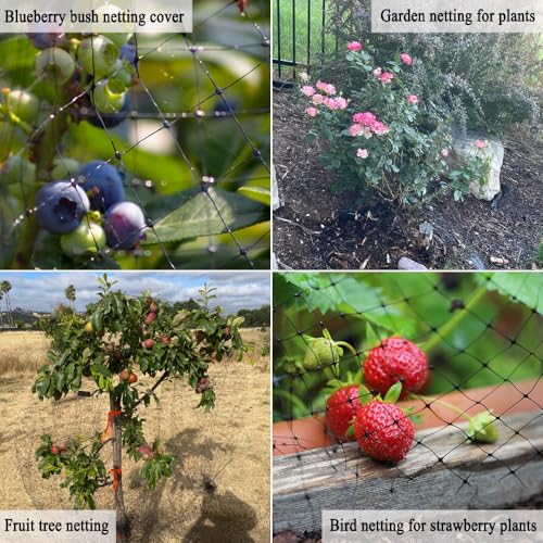 Deer Fence Netting 7x100 FT, Lightweight Garden Netting Animal Barrier - size: 7x100 FT