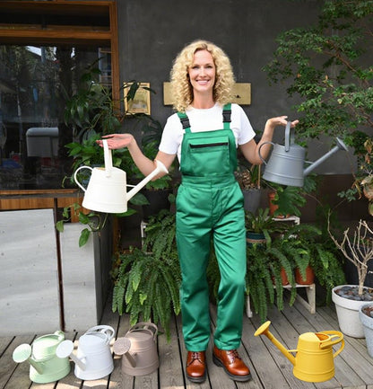 1 Gallon Watering Can for Plants - color: Green