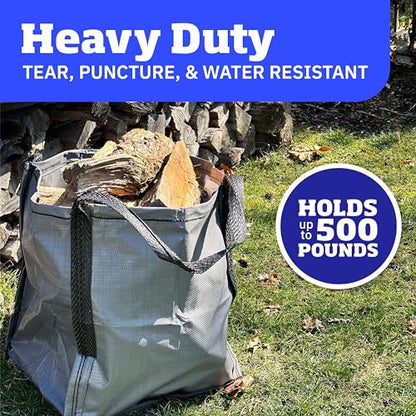 DURASACK Heavy Duty Storage Tote Bag 22-Gallon, Gray - color: Gray, size: Single