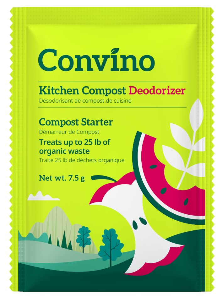 A Compost Starter/Accelerator Which Help to Reduce Kitchen Waste Odor and Convert Yard Waste to Fertile Humus for All Composting Systems. Comes in 1 Package That Contains 4 Packets Inside