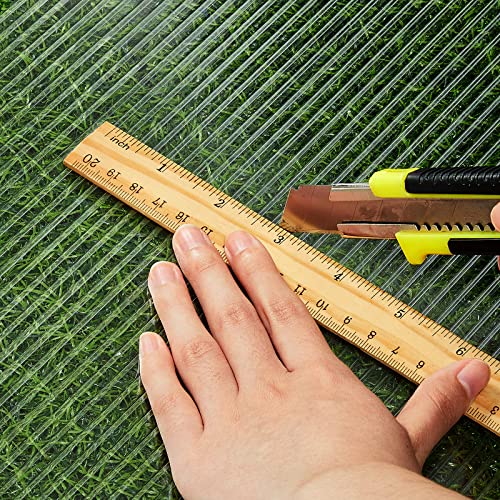 Hotop 3 Pcs Polycarbonate Greenhouse Panels Double Layer Polycarbonate Panels Waterproof UV Protected Sheet Corrugated Plastic Roof Greenhouse Replacement Cover (4' X 2' X 0.32") - size: 4' X 2' X 0.32"