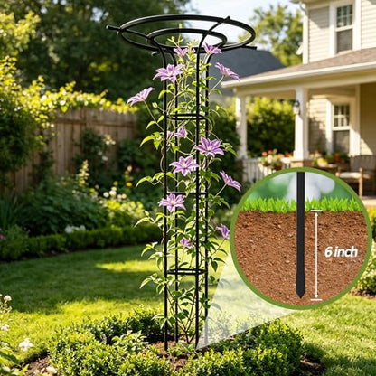 Trellis for Climbing Plants Outdoor - 69" Plant Support, (2PCS) - size: 69"H-2pcs