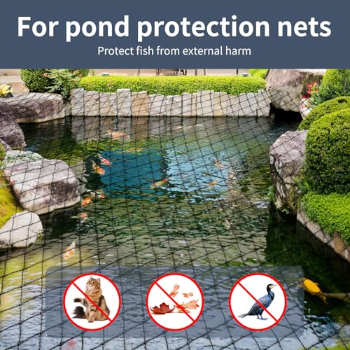 Garden Netting, 15ft x 30ft Black Bird Netting Heavy Duty,Rabbit,Large Bees,Squirrels, Deer,Chicken, Anti Birds, Cardinals，Animal Fencing for Fruit Tree & Vegetable Garden - size: 15ft x 30ft