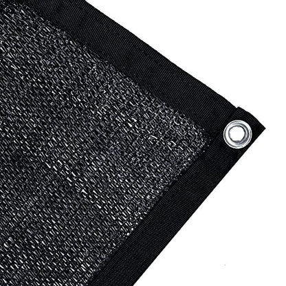 Agfabric 70% Sun-Block Shade Cloth Net Mesh Shade with Grommets for Garden Patio 10’ X 20’, Black - size: 10 x 20 ft - 70%