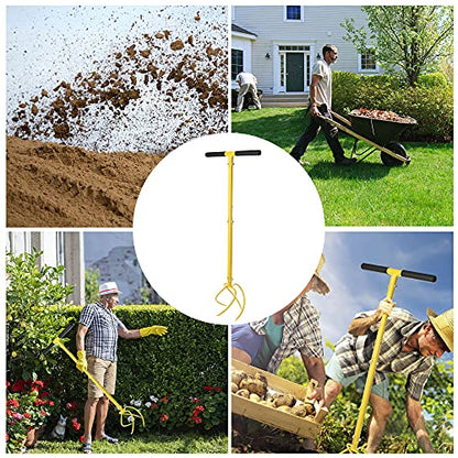 BARAYSTUS Hand Tiller, Twist Garden Claw Cultivator for Soil loosening - style: classic-big head