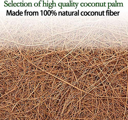 4 PCS 14 Inch Round Coco Liners Coconut Liners for Hanging Planters, Hanging Basket Replacement Coco Liners, Round Basket，100% Natural Coco Coir Liners for Hanging Basket - size: 14in/4pcs
