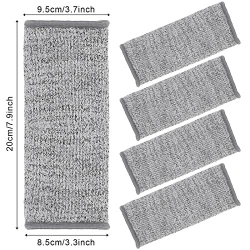 Neer 4 Pair Protective Arm Sleeves Cover,7.9 Inch,Gray - color: Gray, size: 7.9 Inch