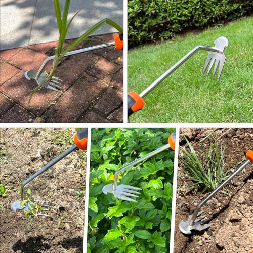 Weed Remover Tool,2026 New Weeding Tools Gardening,Weed Puller Tool with Long Handle (Mixed Color 3PCS)