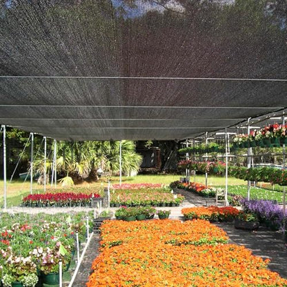 90% Black Shade Cloth, Mesh Tarp Sun Shade Cloth with Grommets(10 x 20 FT) - size: 10 x 20 FT