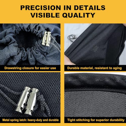Wood Chipper Bag Collection for Craftsman Electric Shredder Mulcher, Universal 24x48 Leaf Mulcher Collection Bag Fits Most Brand - size: 1-PACK