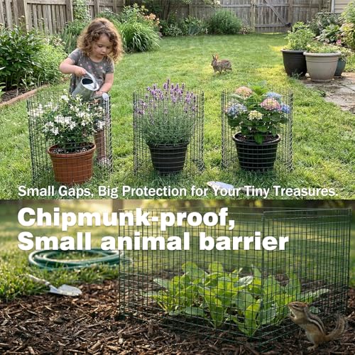 12" x 16" Plant Protectors from Animals 8 Pack