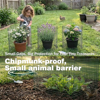 12" x 16" Plant Protectors from Animals 8 Pack