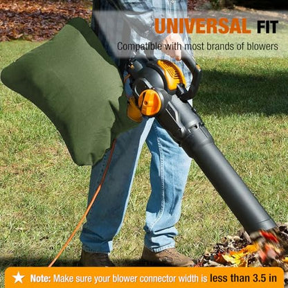 Zipcase Leaf Blower Vacuum Zippered Bottom Dump Bag
