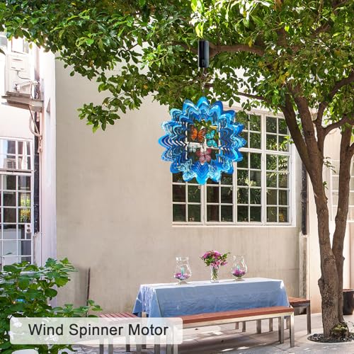 Wind Spinner Motor, Rotating Display Motor 20RPM - color: Black 20rpm