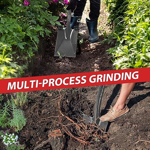 Sharp Blade Spade Shovel Garden Flat Spades for Gardening and Edging - style: Contemporary