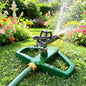 Adjustable Rotating Automatic Water Sprinkler for Yard with Metal Base, Large Area Irrigation