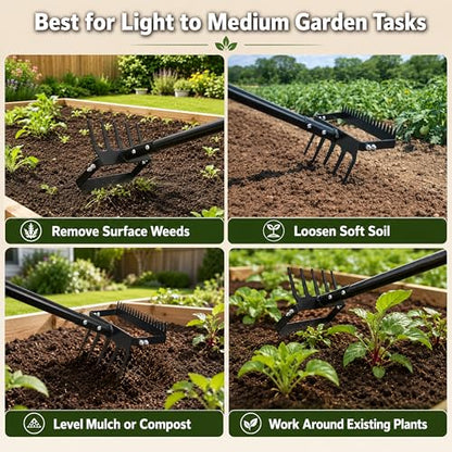 Gardzen Garden Hoe for Weeding