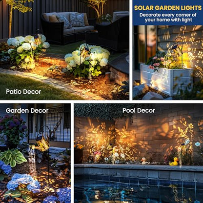 Solar Watering Can Light for Flower Bed Decor, Hanging Gift - size: Standard - 1 Pack