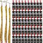 Qualirey 80 Pack Fly Strips Sticky Hanging Indoor Outdoor,Black - color: Black