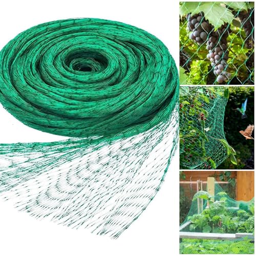 Bird Netting for Garden (13ft x 36ft) Garden Netting Pest Barrier,Cicada Netting Protect Fruit Trees Blueberry Bushes Vegetable Plant,Plastic Net for Garden Against Birds, Deer,Squirrels