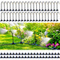 Drip Irrigation Nozzles 40 Pack, 8 Inch Adjustable Sprayers for 1/4 Tubing - size: 40