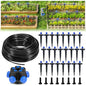 HIRALIY 100FT Drip Irrigation Kit for Raised Beds & Gardens - size: 100FT