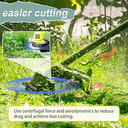 YWTESCH .065 Weed Wacker String Replacement Fit for Ryobi One+ AC14RL3A - color: 6 Spools + 1 Cap
