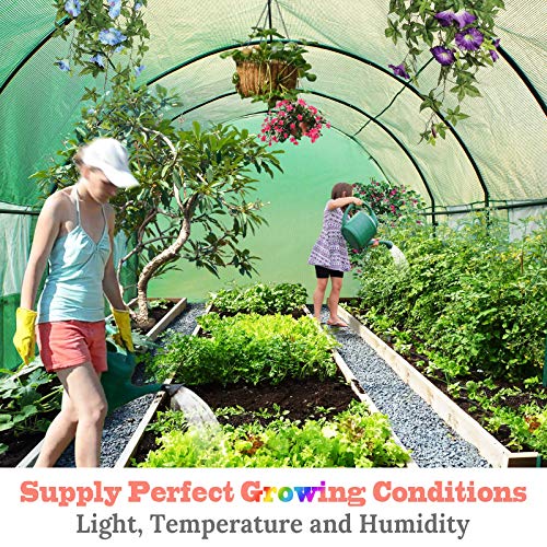 BenefitUSA Replacement Cover for Greenhouse (20'x10'x7') - size: 20'x10'x7'
