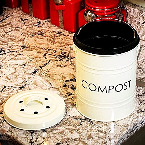 Kitchen Compost Bin, 0.8 Gallon