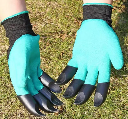 Garden Gloves, Waterproof & Breathable Gardening Gloves for Digging, Planting, Weeding, Seeding, Harvest - style: Dual Claws-garden Gloves