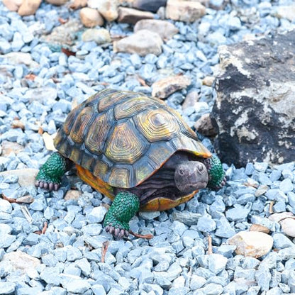Turtle Statue,Resin Garden Sculpture Indoor/Outdoor Yard Lawn Ornament,Home Decor (Extra Large) - size: Extra Large
