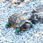 Turtle Statue,Resin Garden Sculpture Indoor/Outdoor Yard Lawn Ornament,Home Decor (Extra Large) - size: Extra Large