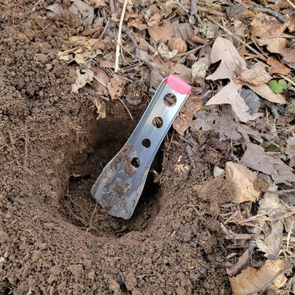 Ultralight Backpacking Trowel, 0.48 oz (13.5g) Pink - color: Pink