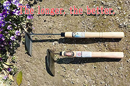 Japanese Weeding Sickle Nejiri Kama - Long Handle - style: Long Handle