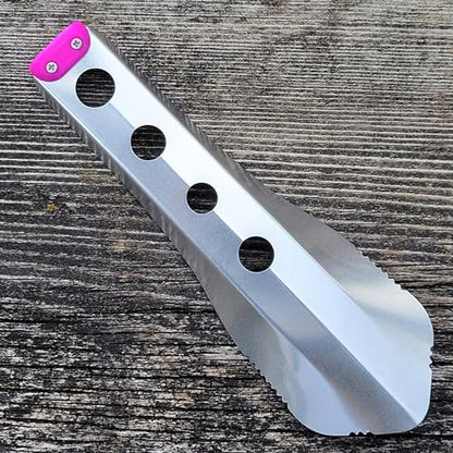Ultralight Backpacking Trowel, 0.48 oz (13.5g) Purple - color: Purple