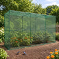 Aoodor 12x4x6 FT Crop Cage for Garden - size: 12x4x6 FT